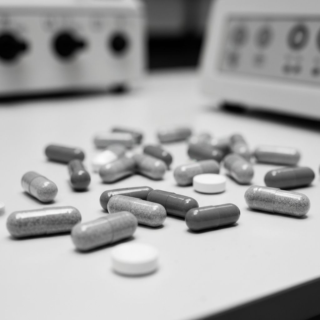 Processed supplements and pills